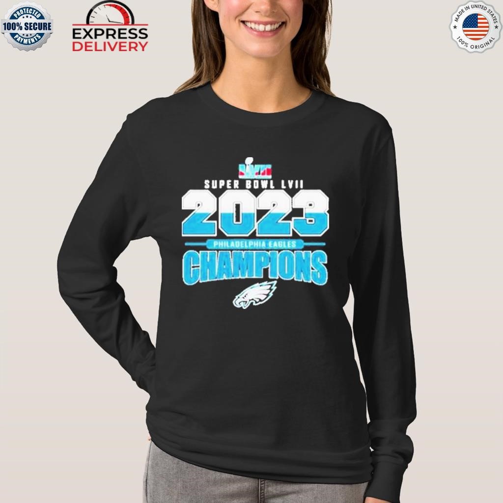 Philadelphia eagles super bowl lvii 2023 team champions shirt, hoodie,  sweater, long sleeve and tank top