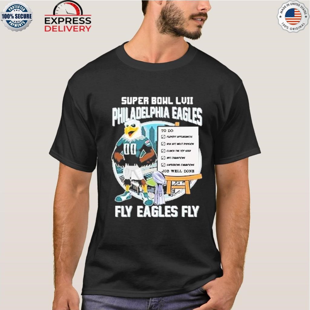 Super bowl lvii philadelphia eagles fly eagles fly 2023 shirt