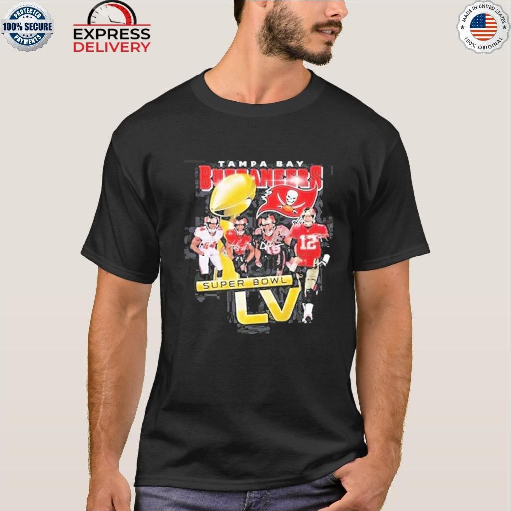 Tampa bay buccaneers super bowl lv shirt, hoodie, sweater, long sleeve and  tank top