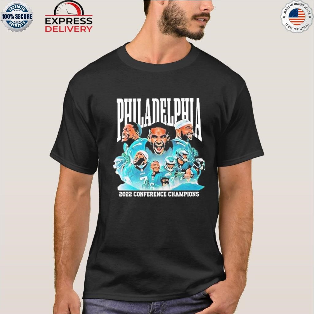 Philadelphia Eagles 2022 Conference Champions T-Shirt