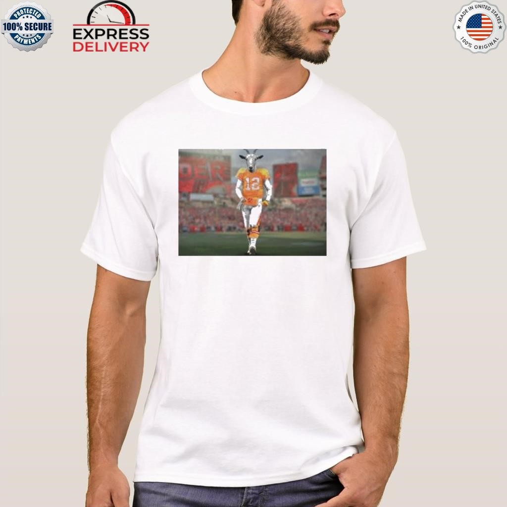 Tom Brady Shirt Thank You 12 Goat Tee - Bugaloo Boutique