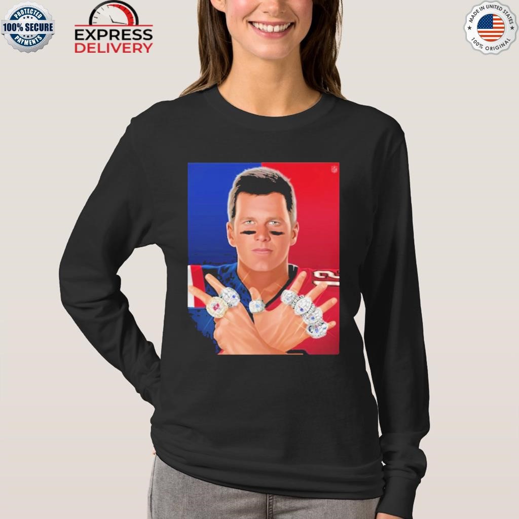 Official Tom Brady 7 Rings shirt, hoodie, sweater, long sleeve and tank top