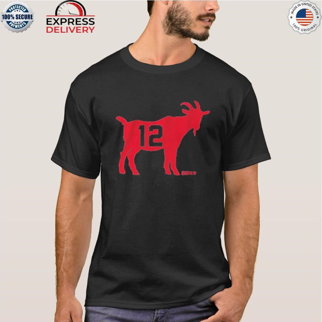 TrendyTeeStore Tom Brady The Goat T Shirt G.O.A.T Shirt