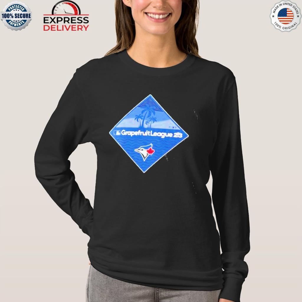 Champion Buffalo Blue Jays Baseball Tee T-Shirt Long Sleeve Toronto MLB Sz  Med