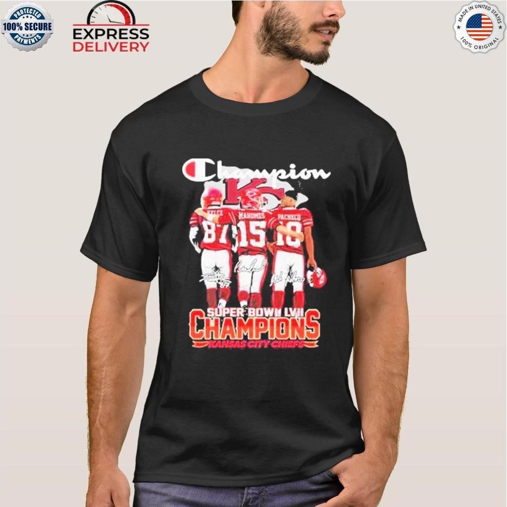 Chiefs Super Bowl LVII Champions Shirt, Travis Kelce, Patrick