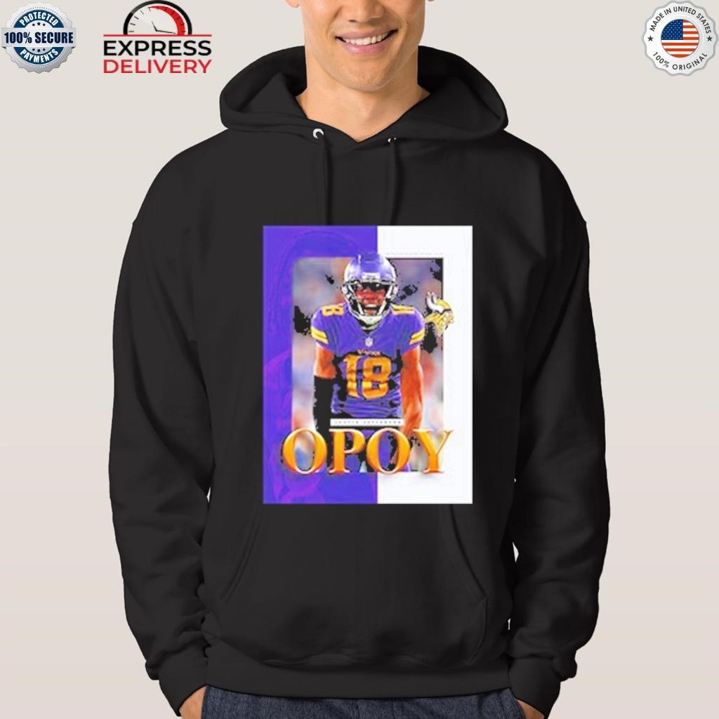 Justin Jefferson: Run Catch Dance Shirt + Hoodie - NFLPA - BreakingT