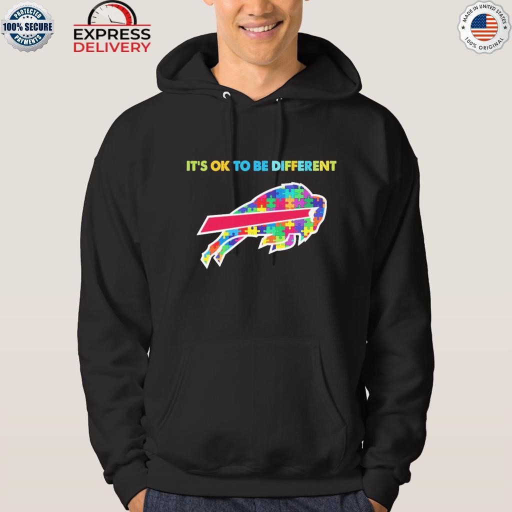 Buffalo Bills Autism It's Ok To Be Different Breast Cancer Shirt, hoodie,  sweater, long sleeve and tank top