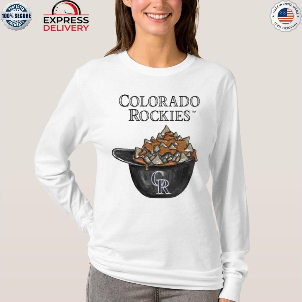 Official Colorado Rockies Long-Sleeved Tees, Rockies Raglan, Long