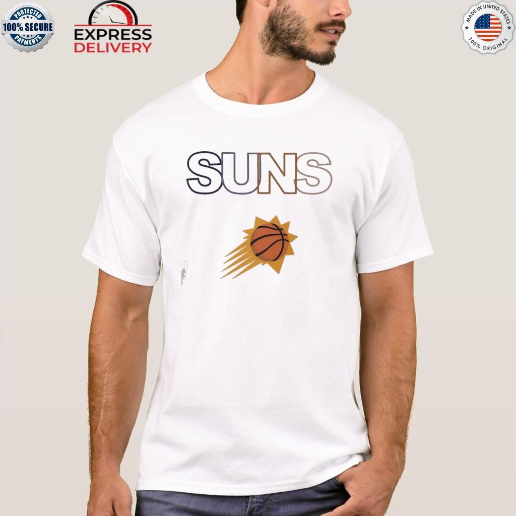 Concepts sport white phoenix suns sunray notch shirt