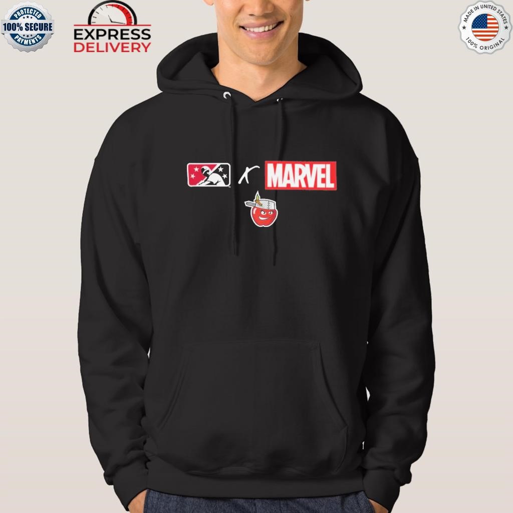 Fort wayne tincaps store milb x Marvel shirt hoodie.jpg