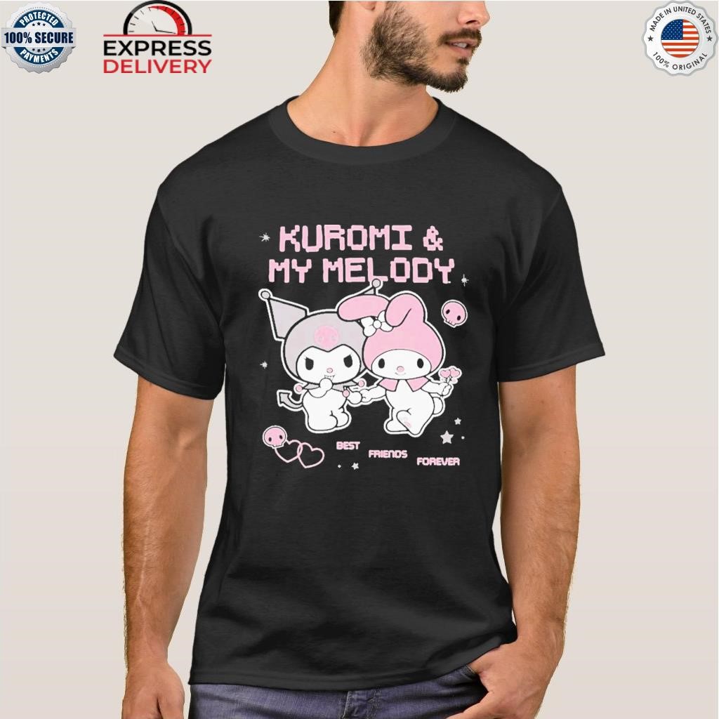 IchI kuromI and my melody best friends forever shirt