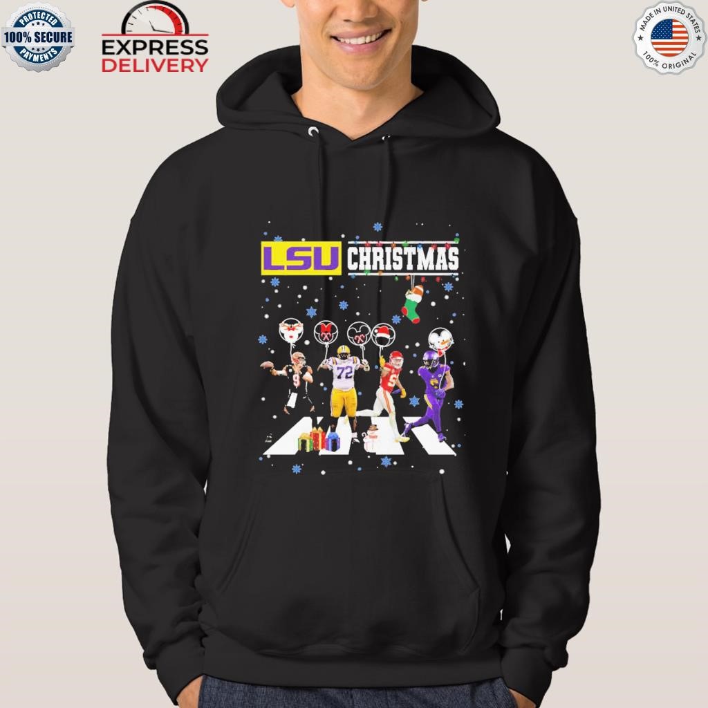 LSU Christmas Abbey road 2023 shirt hoodie.jpg