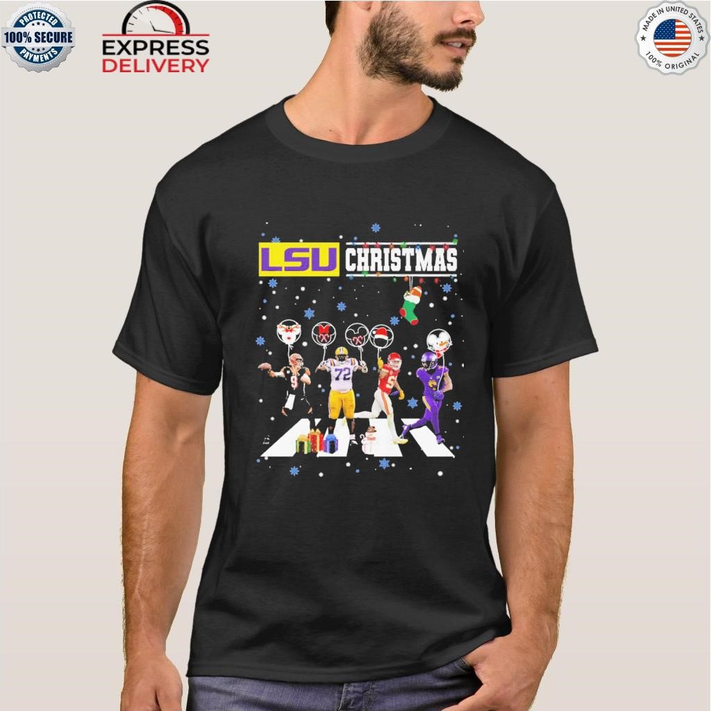 LSU Christmas Abbey road 2023 shirt