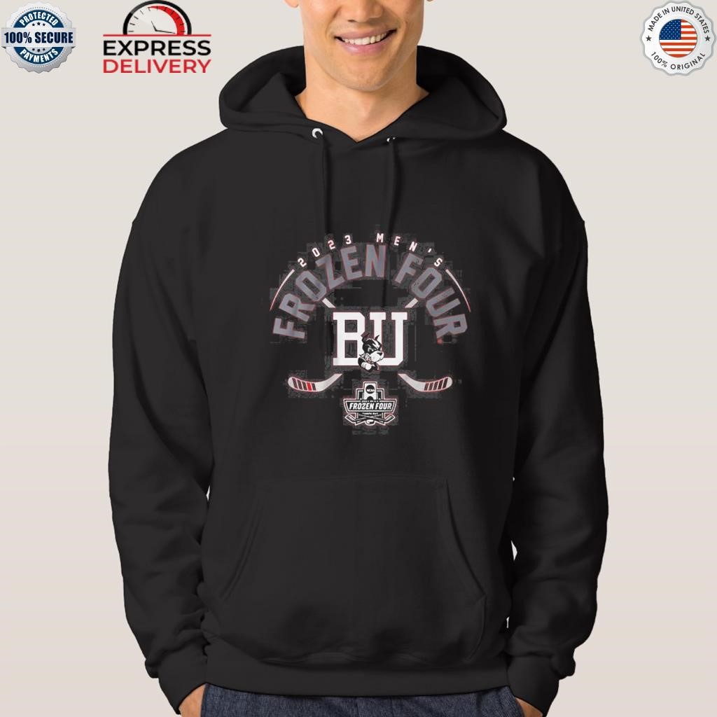 Official Boston university hockey frozen four shirt hoodie.jpg