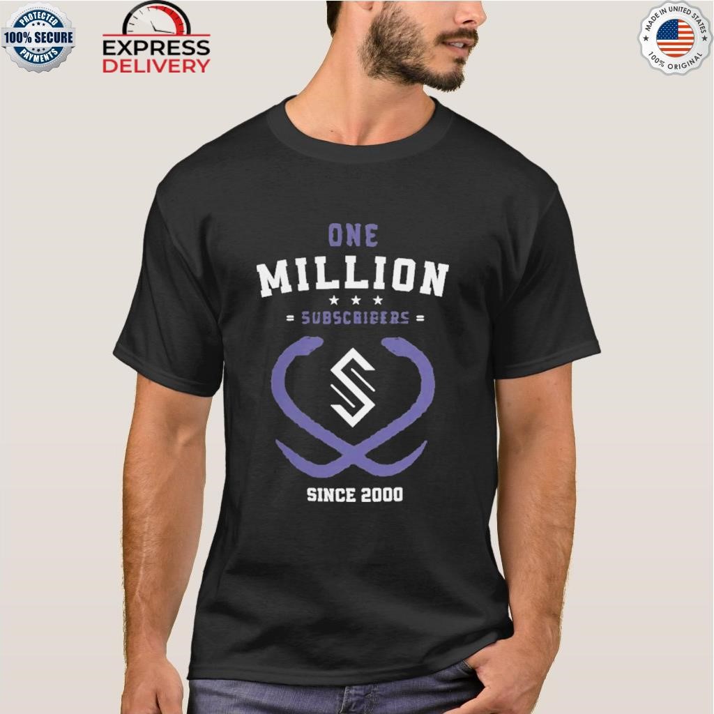 Stevie one million subscriber shirt