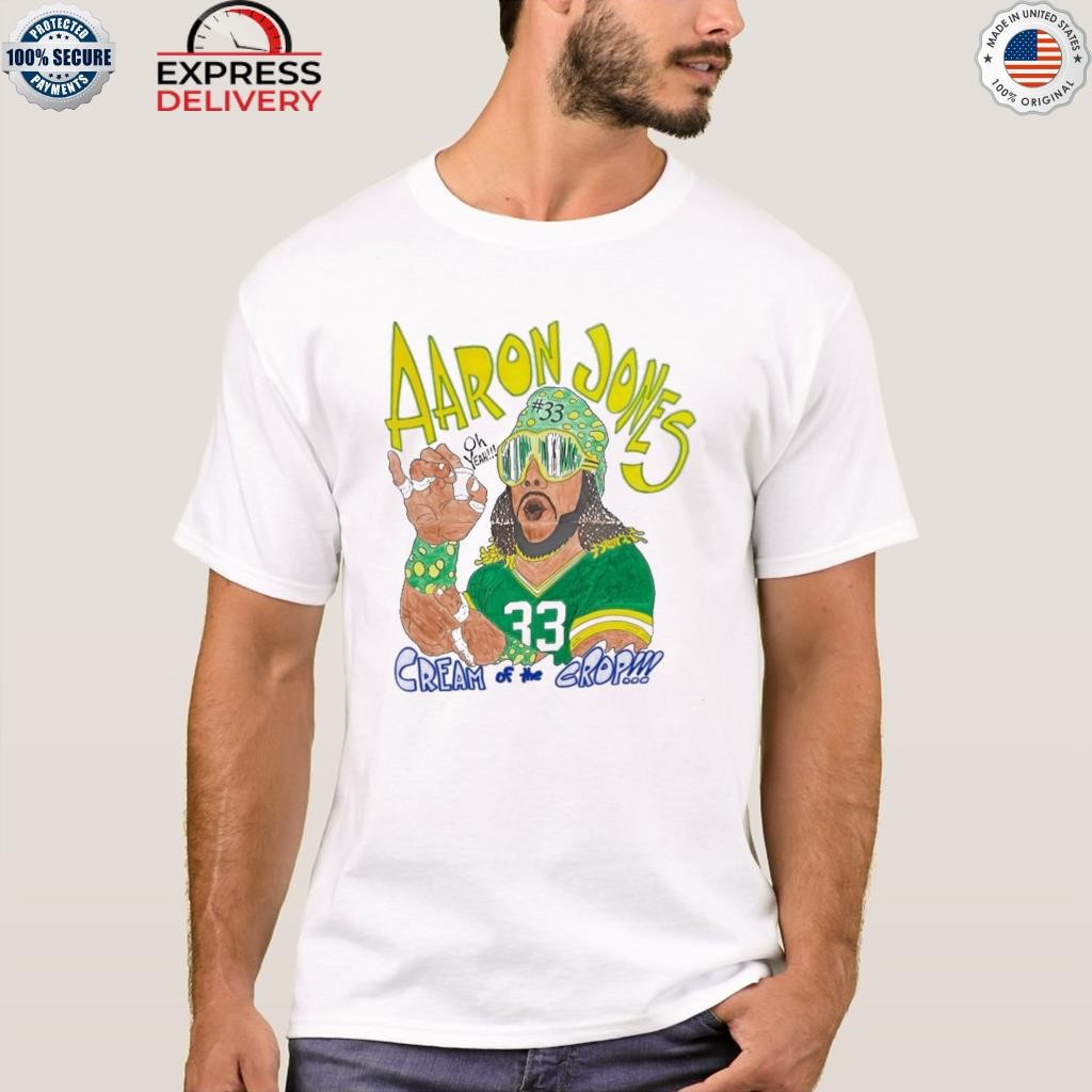 Aaron Jones 33 Cream Of The Crop Shirt