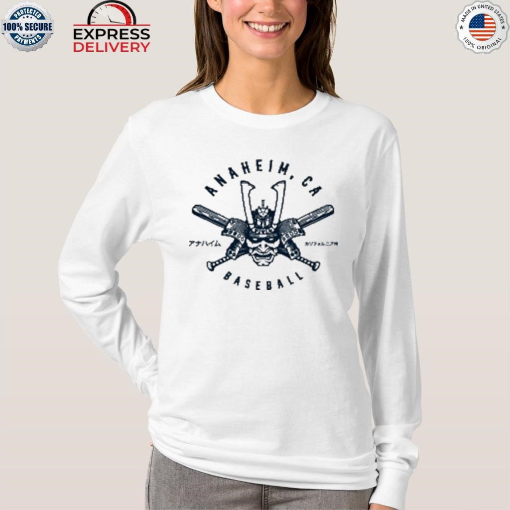 Angels Kabuto Anaheim samurai helmet shirt, hoodie, sweater, long sleeve  and tank top