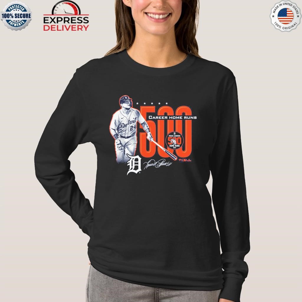 Miguel Cabrera 500 Home runs Detroit Tigers t-shirt, hoodie