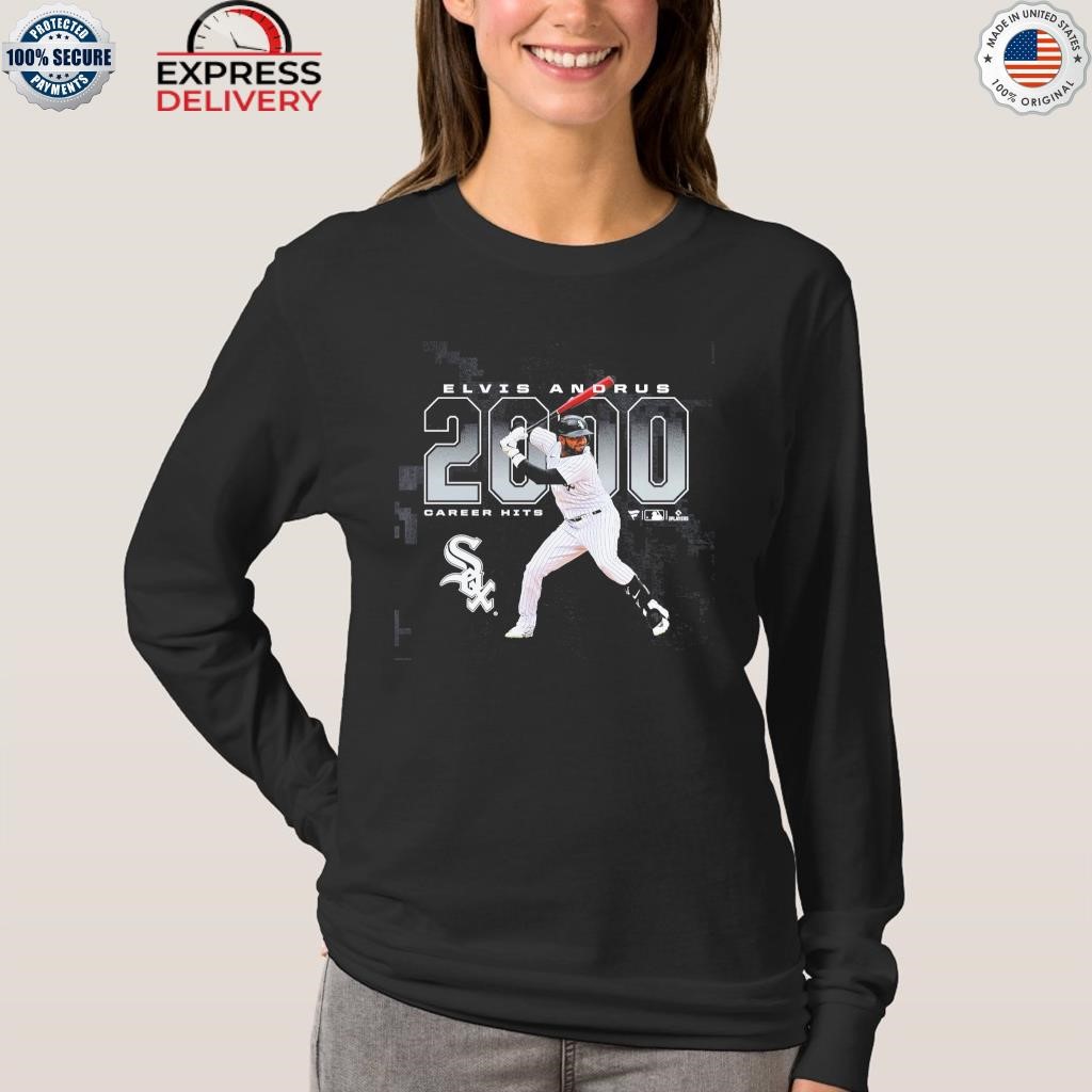 Elvis Andrus Chicago White Sox 2000 Hits T-Shirt, hoodie, sweater, long  sleeve and tank top