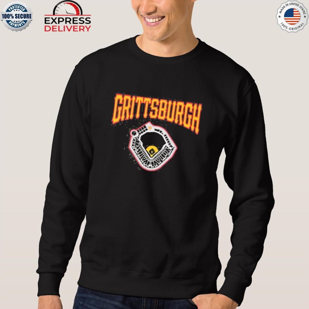 Grittsburgh Baseball Field For Pittsburgh Pirates Vintage T-Shirt