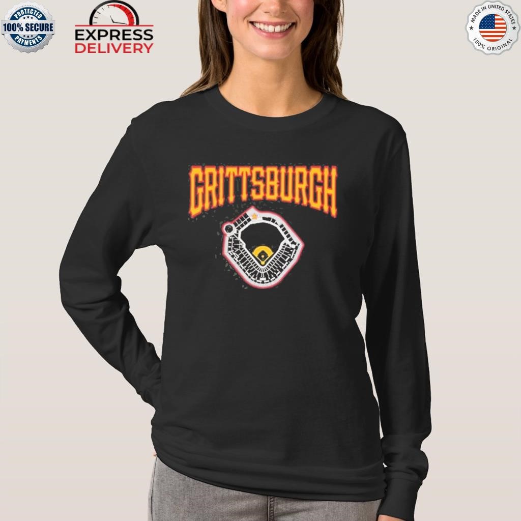 Grittsburgh Baseball Field For Pittsburgh Pirates Vintage T-Shirt