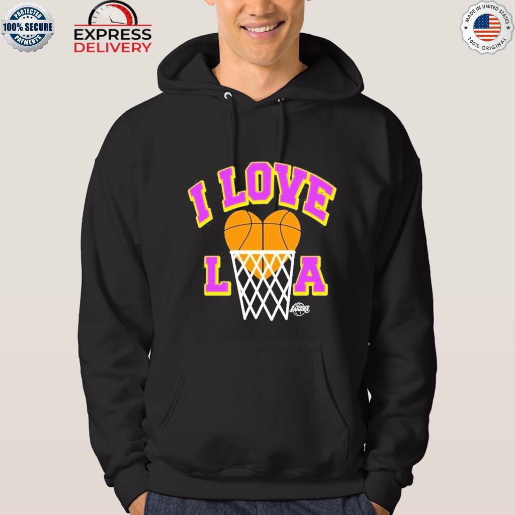 Homage Los Angeles Lakers Hometown I Love La Tee Shirt, hoodie, sweater,  long sleeve and tank top