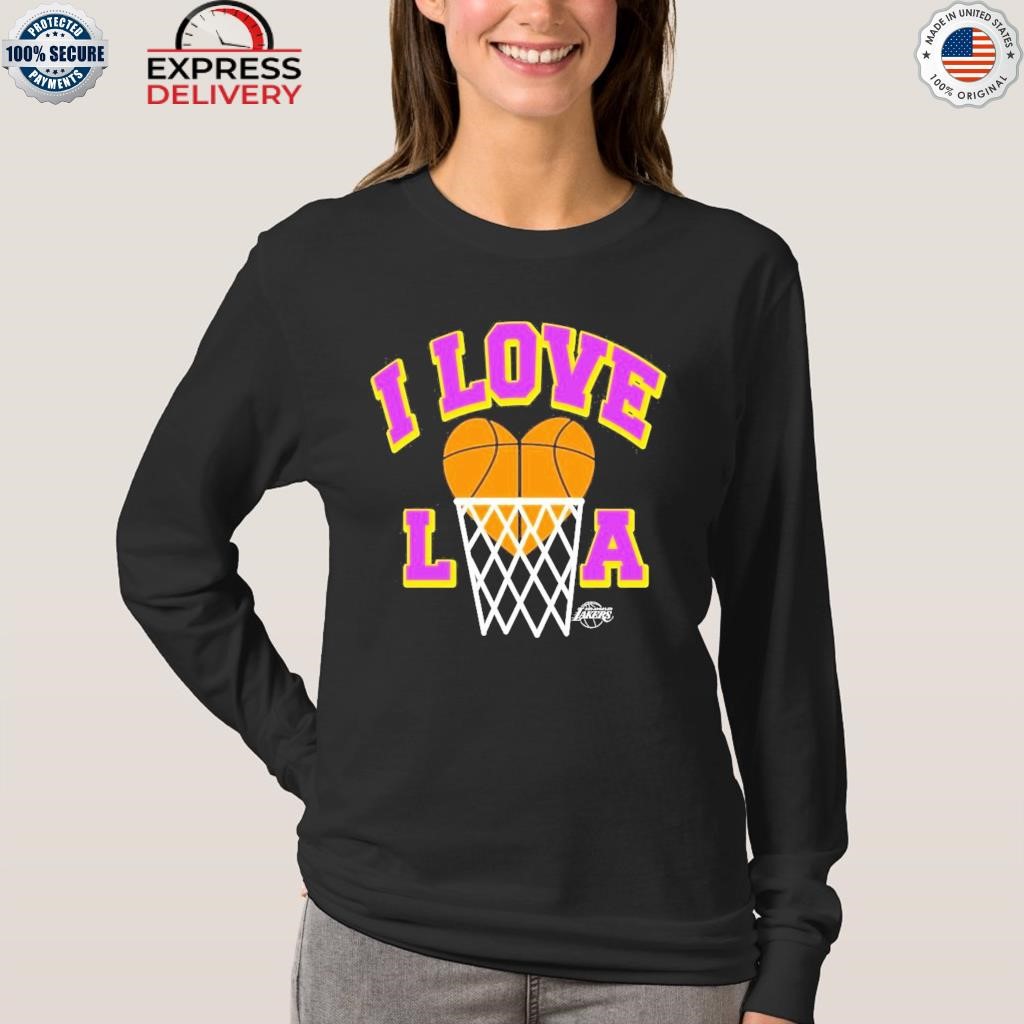 Homage Los Angeles Lakers Hometown I Love LA shirt, hoodie, sweater, long  sleeve and tank top