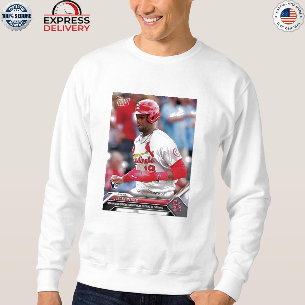 Jordan Walker St. Louis Cardinals name and number 2023 shirt