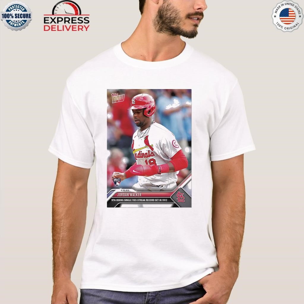 Jordan Walker St. Louis Cardinals name and number 2023 shirt