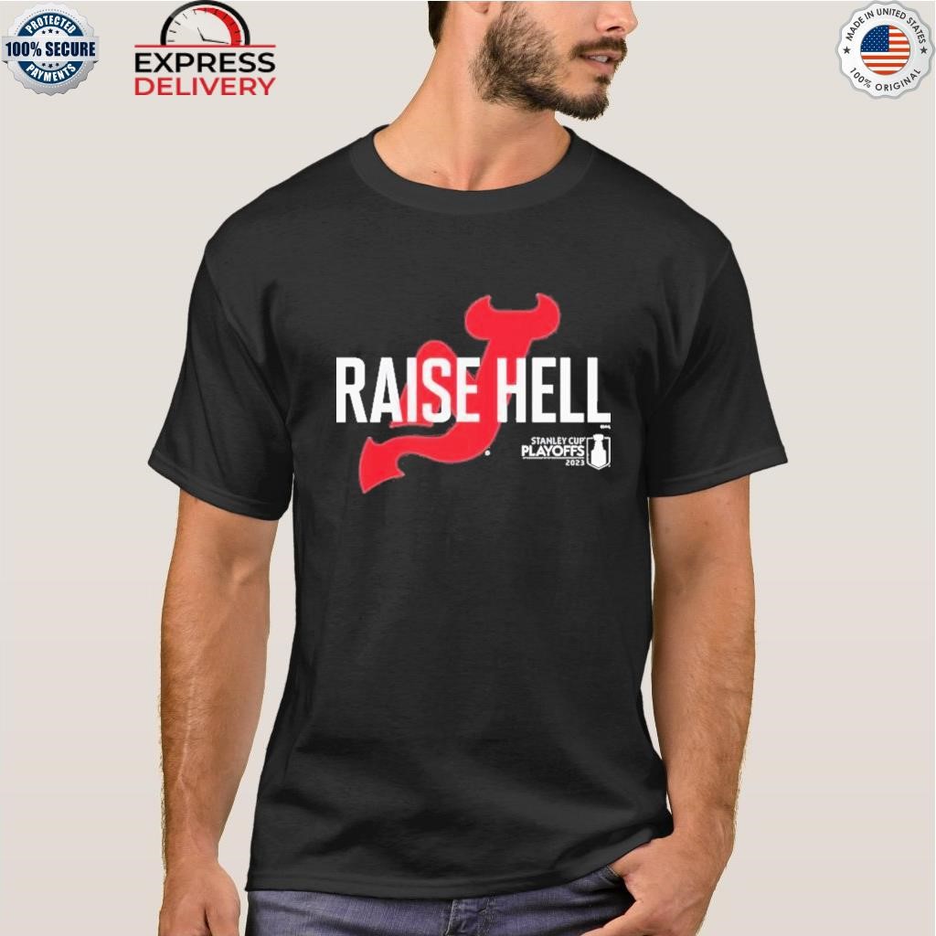 Per NHL shop our playoff slogan is “Raise Hell.” : r/devils