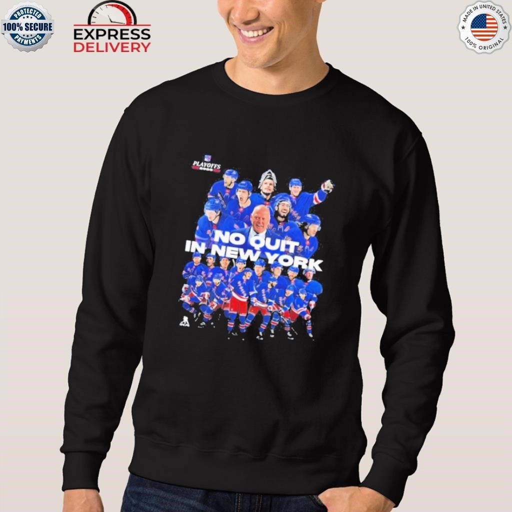 New York Rangers No Quit In New York logo shirt, hoodie, sweater, long  sleeve and tank top