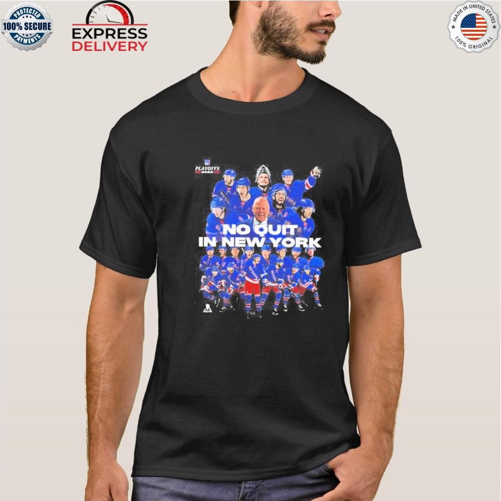 No Quit In New York Rangers T-Shirt