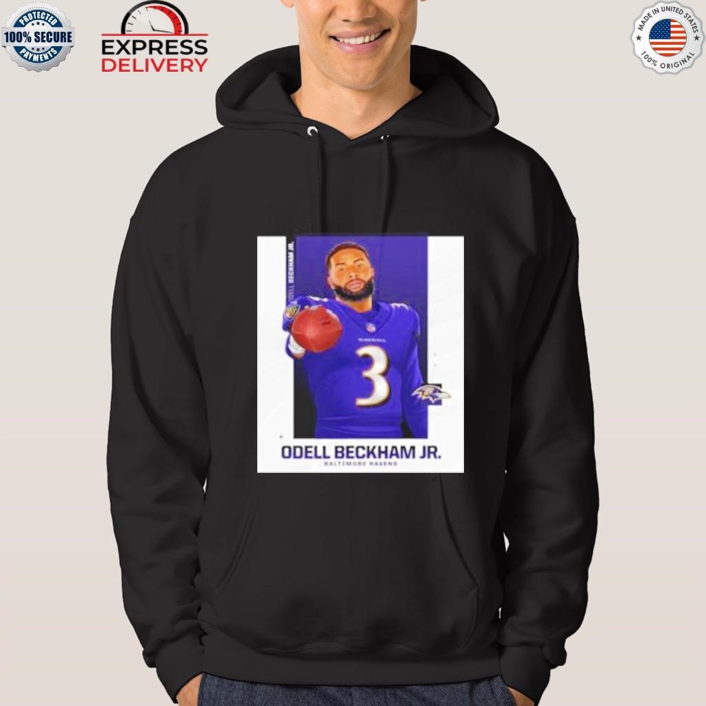 Odell Beckham Jr Baltimore Ravens photo shirt, hoodie, sweater, long sleeve  and tank top