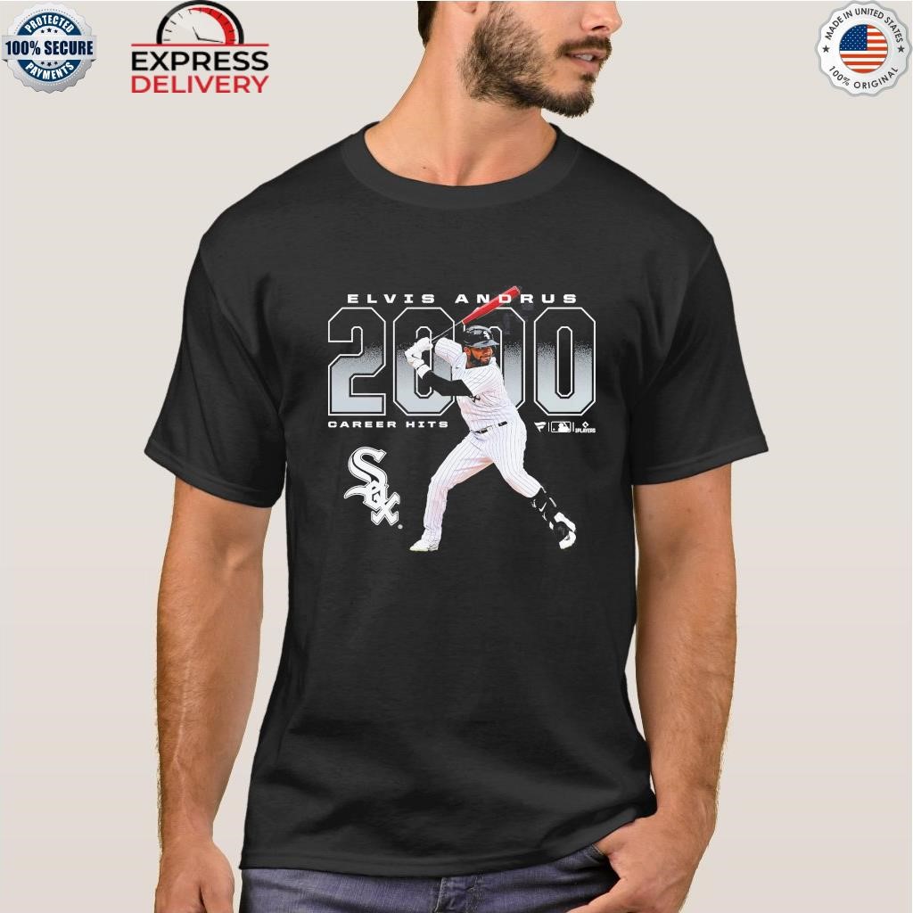 Elvis Andrus Chicago White Sox 2000 career hits 2023 shirt, hoodie