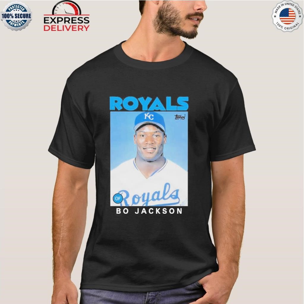 Royals topps bo jackson 2023 shirt, hoodie, sweater, long sleeve and tank  top