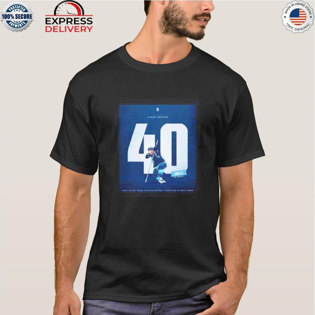 Seattle Kraken Jared McCann Is A 40 Goal Scorer Shirt - NVDTeeshirt