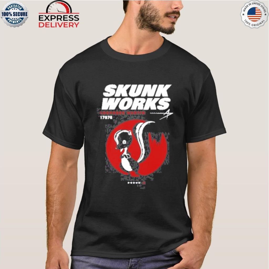 Skunk works lockheed martin 17976 shirt