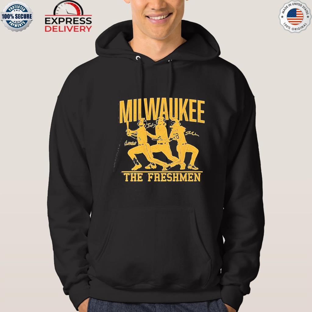 Brice Turang, Joey Wiemer, & Garrett Mitchell The Freshmen Shirt - Milwaukee Brewers