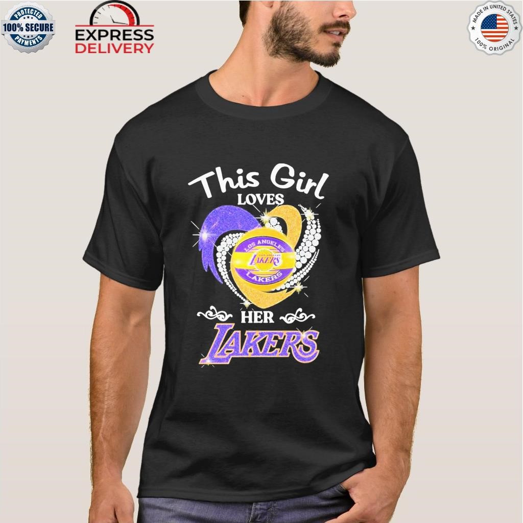 Los Angeles Lakers Girl NBA T-Shirt