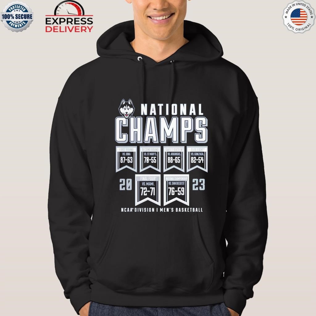 Uconn huskies national champions schedule triblend shirt hoodie.jpg