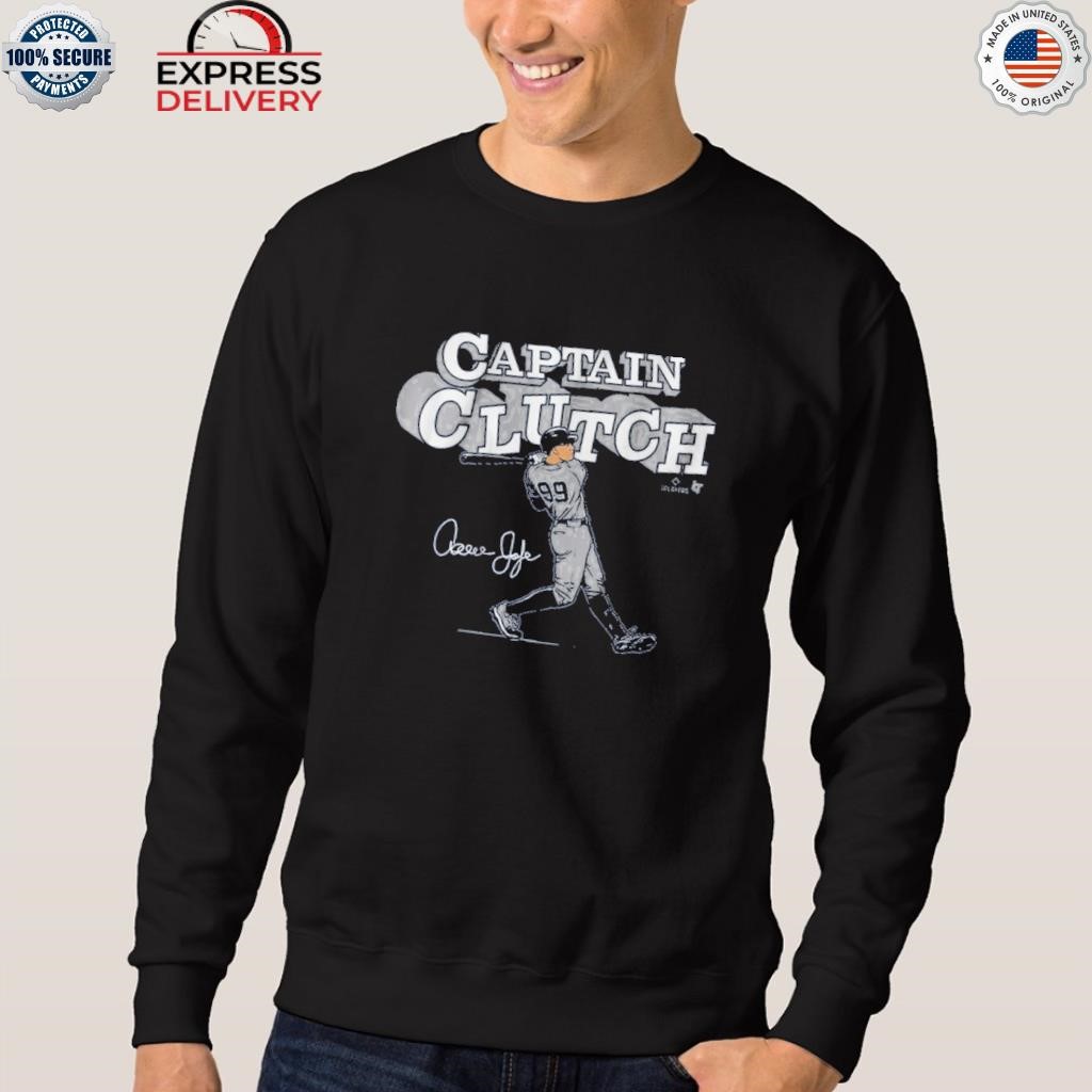 Aaron judge captain clutch shirt, hoodie, sweater, long sleeve and tank top