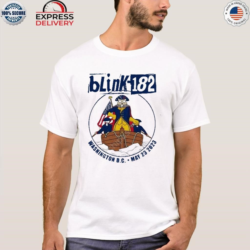 Blink182 Washington d.c may 23 2023 shirt