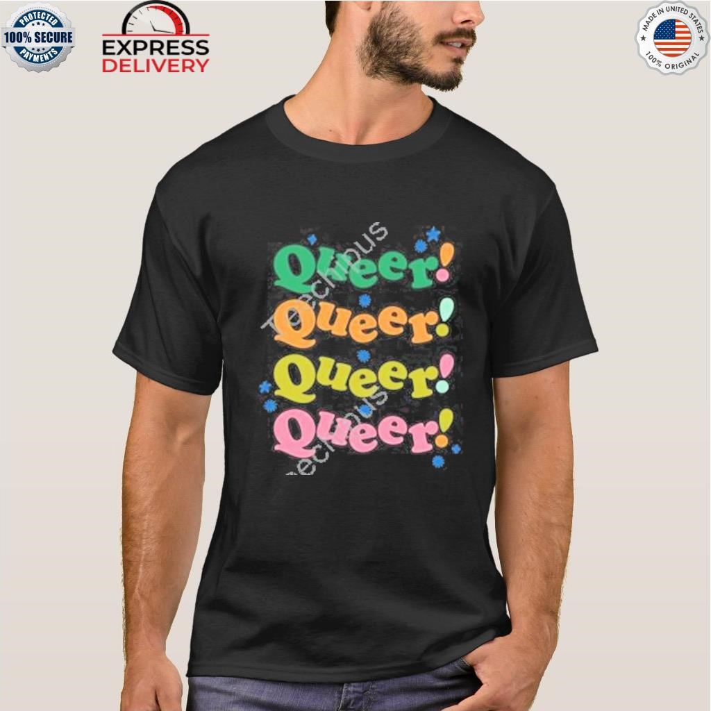 Charlie kirk queer queer queer queer shirt