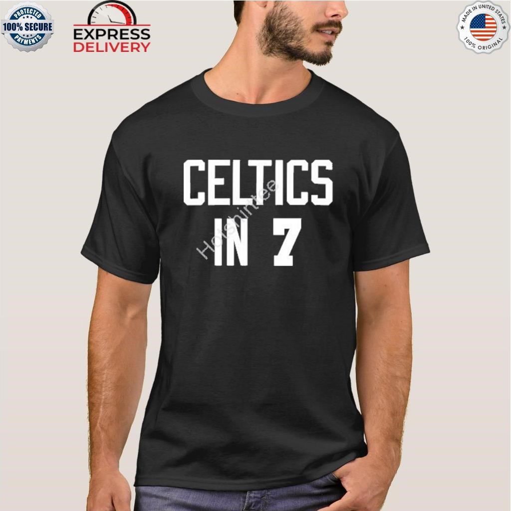 Dave portnoy celtics in 7 shirt