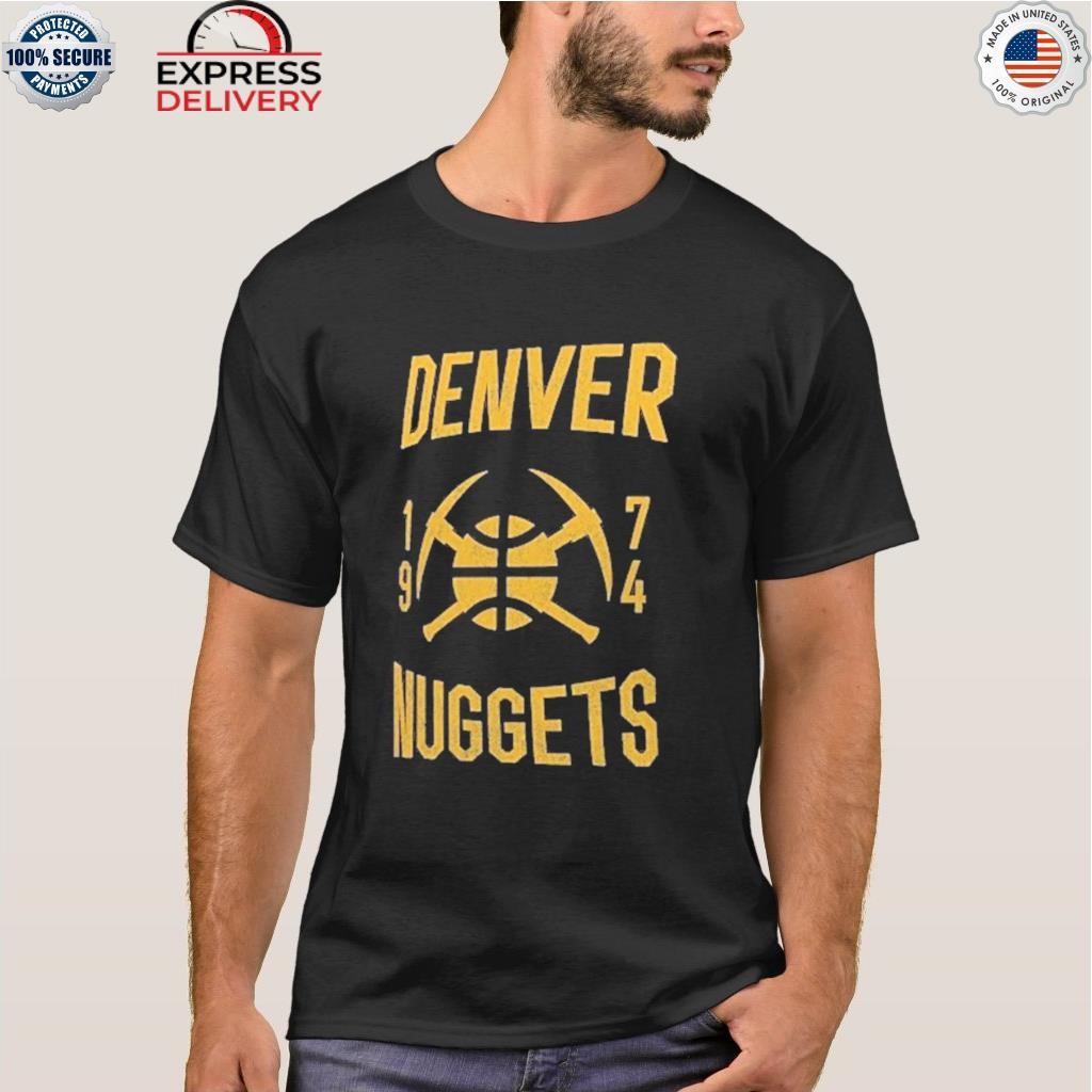 Essentials navy denver nuggets city year shirt