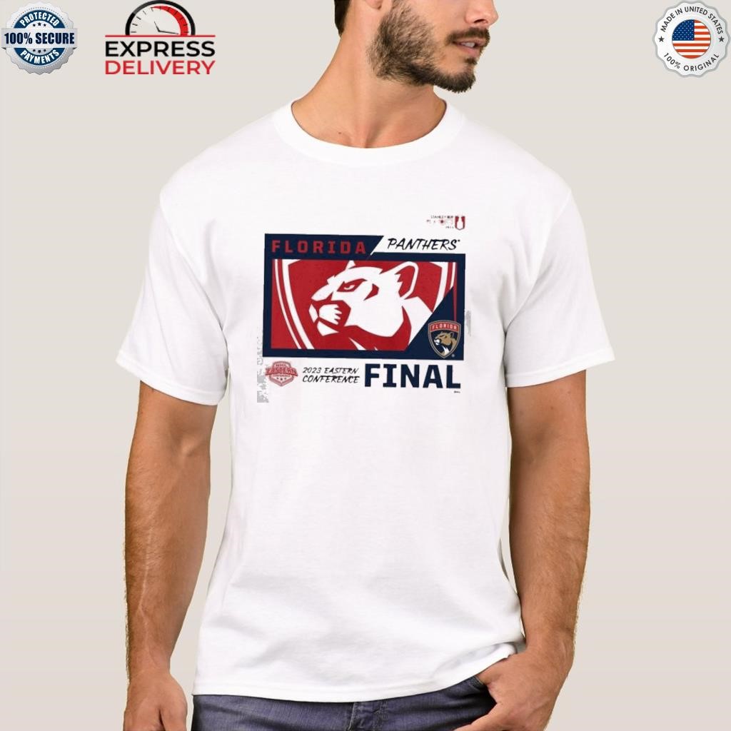 Florida Panthers 2023 Stanley Cup Playoffs Eastern Conference Final Red  T-shirt