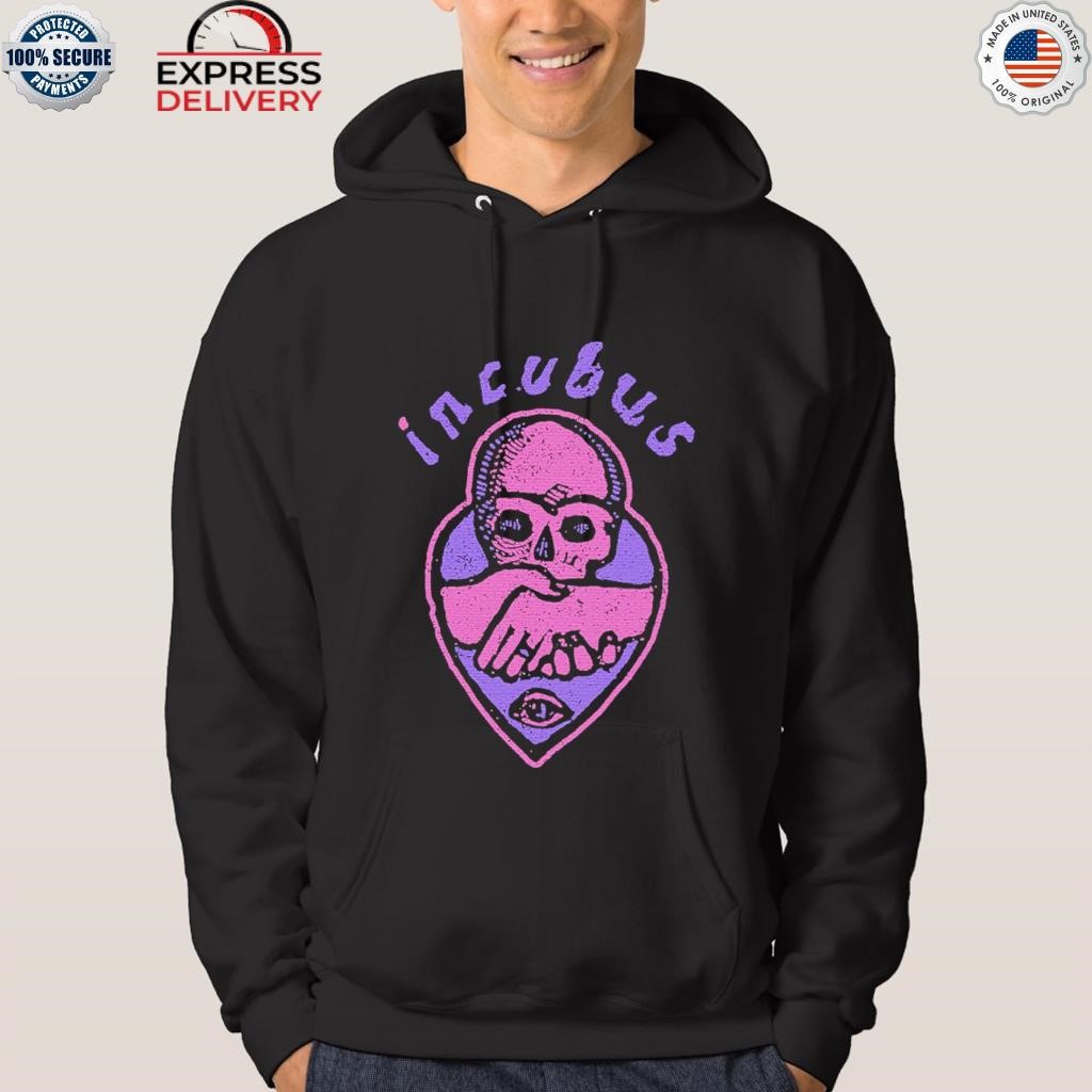 Incubus skull handshake shirt hoodie.jpg