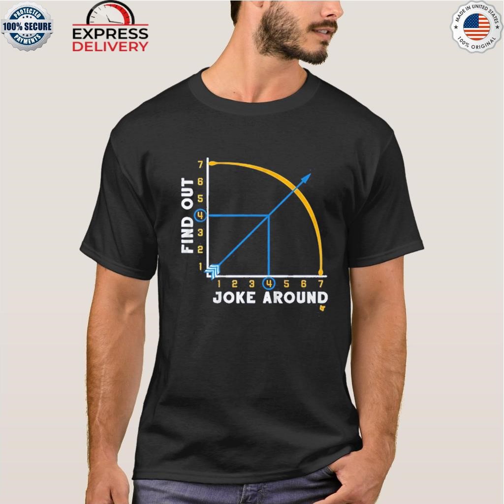 Joke around and find out shirt