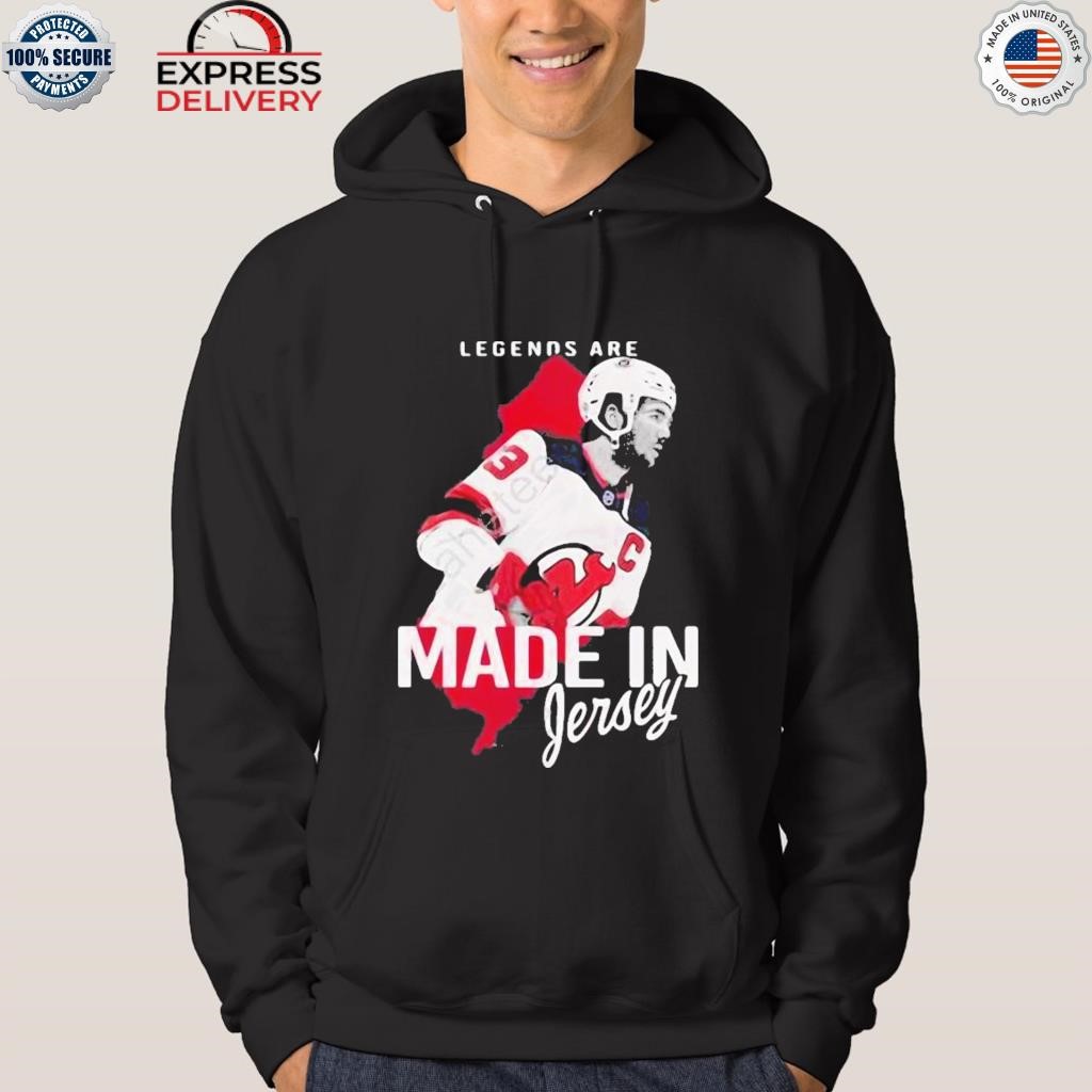 Legends are made in jersey shirt hoodie.jpg