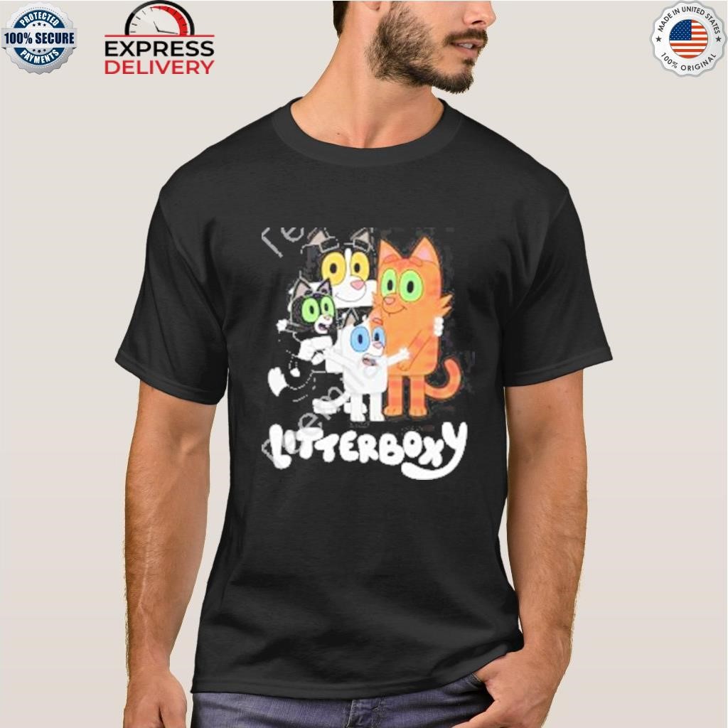 Litterboxy family men's shirt